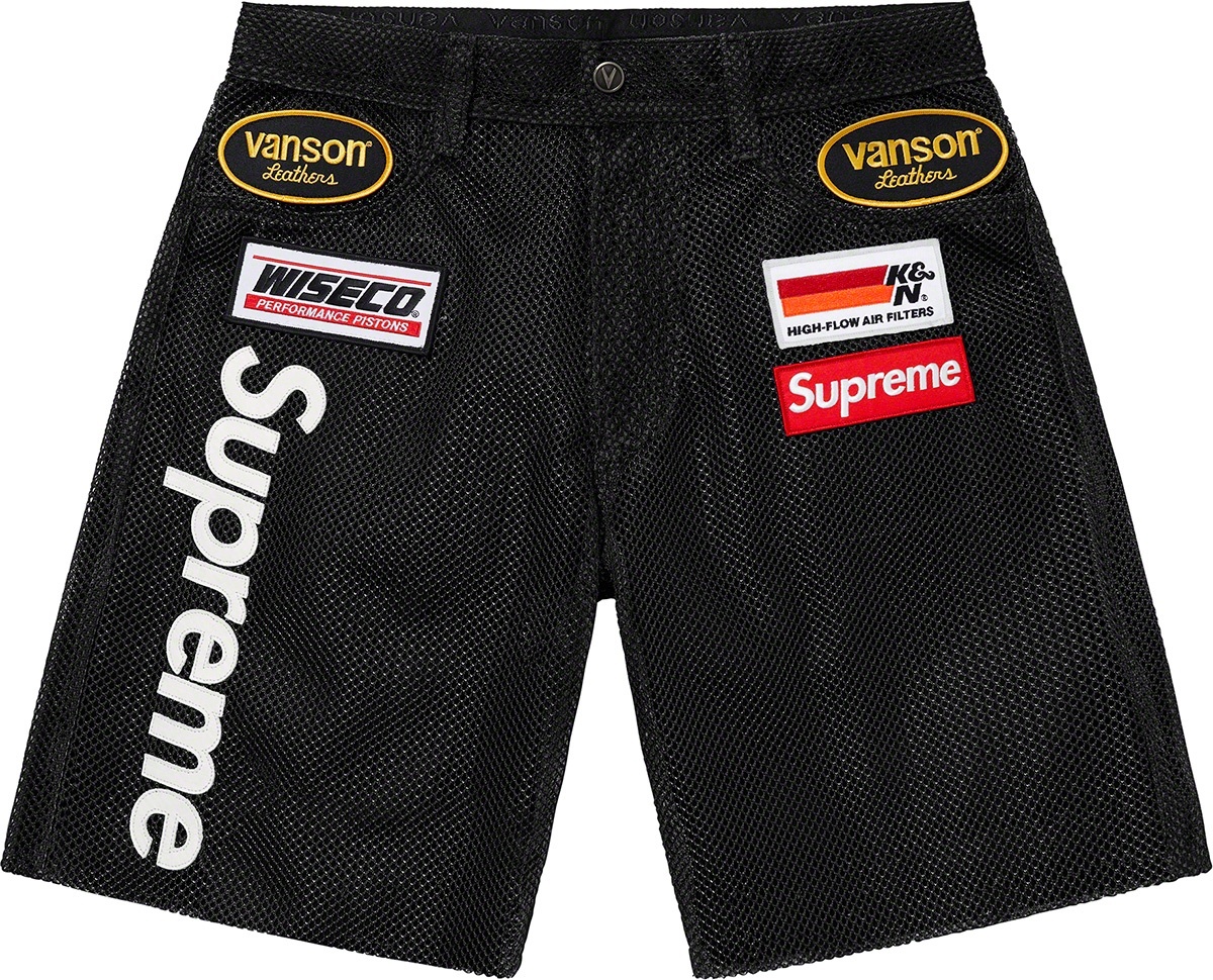 Supreme®/Vanson Leathers® Cordura® Mesh Short view 11